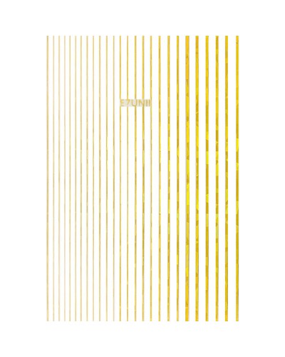 Стрічка пряма Золоті осколки Фурман, 0.4мм