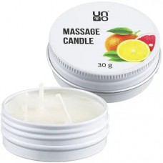 Массажна свічка цитрус Uno Massage Candle Citra , 30г