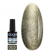 Гель лак Oxxi 10мл Moonstone №003(оливково-серый, лунный камень)