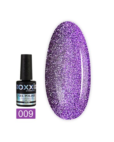 Гель лак Oxxi 10мл Moonstone №009(яркий фіолетовый, лунний камінь)