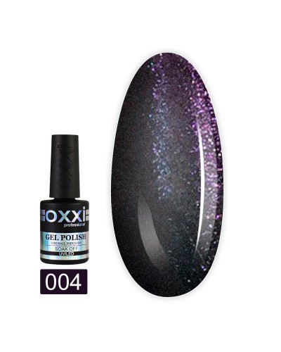 Гель лак Oxxi MagicCat№04(фиолетовый, с зеленым магнитным бликом)