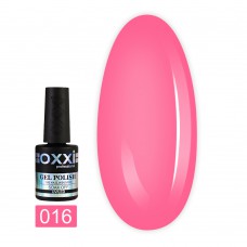 Гель лак Oxxi № 016(розовый, эмаль)