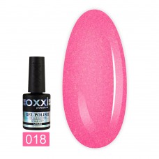 Гель лак Oxxi № 018(розовый с микроблеском)