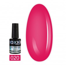 Гель лак Oxxi № 020(темный розовый, эмаль)