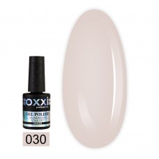 Гель лак Oxxi № 030(светлый серый, эмаль)