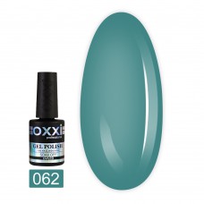 Гель лак Oxxi № 062(приглушенный серо-синий, эмаль)