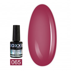 Гель лак Oxxi № 065(розовая марсала,эмаль)