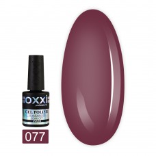 Гель лак Oxxi № 077(марсала, эмаль)