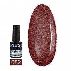 Гель лак Oxxi № 082(бордовый с микроблеском)