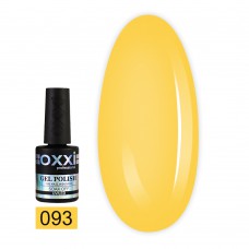 Гель лак Oxxi № 093(желтый с еле заметными блестками)