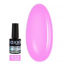 Гель лак Oxxi № 102(светлый лиловый, эмаль)