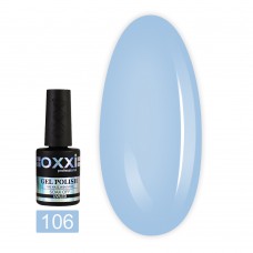 Гель лак Oxxi № 106(голубой, эмаль)