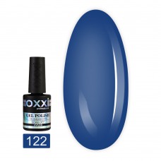 Гель лак Oxxi № 122(синий, эмаль)