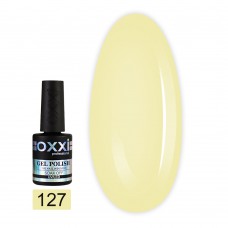 Гель лак Oxxi № 127(светлый лимонный, эмаль)