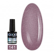 Гель лак Oxxi № 141(серо-лиловый с микроблеском)