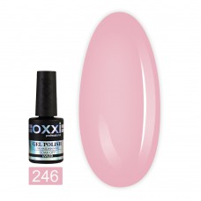Гель лак Oxxi № 246(светлый кораллово-розовый, эмаль)
