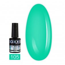Гель лак Oxxi № 105(світлий бірюзовий, емаль)
