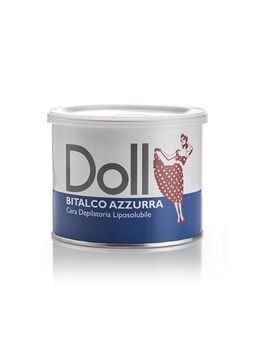 Воск для депиляции в банке, голубой Doll Talco Azzurra, 800мл