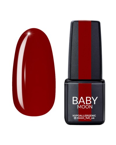 Гель-лак Baby Moon Red Chic Gel polish №02, 6мл