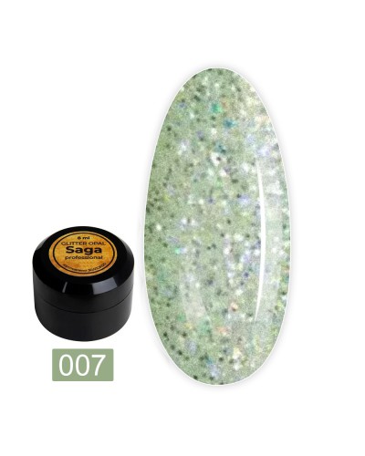 Гель Опал Saga Glitter Opal №7, 8мл