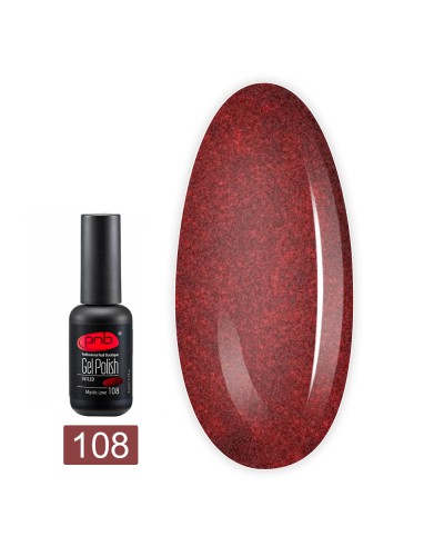 Гель-лак PNB 108/Gel nail polish PNB 108, 8мл