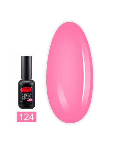 Гель-лак PNB 124 мини/ Gel nail polish PNB 124 mini, 4мл