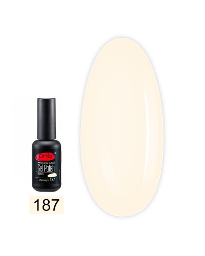 Гель-лак PNB 187/Gel nail polish PNB 187, 8 мл