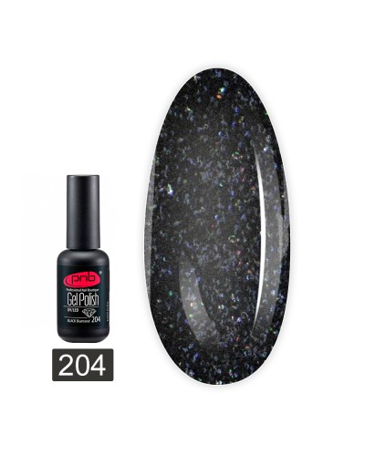 Гель-лак PNB 204/Gel nail polish PNB 204 , 8мл