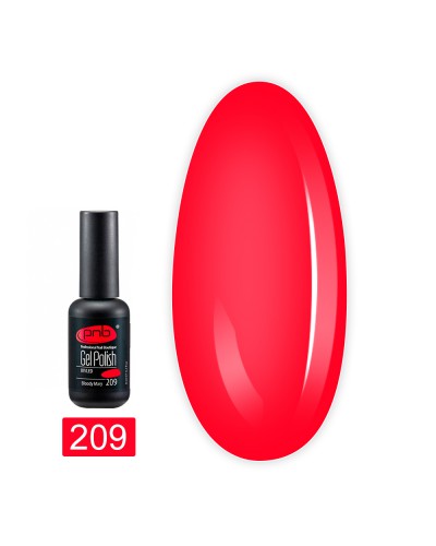 Гель-лак PNB 209/Gel nail polish PNB 209, 8мл