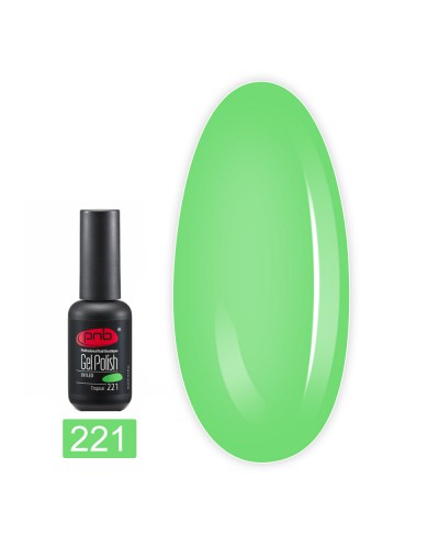 Гель-лак PNB 221/Gel nail polish PNB 221, 8мл