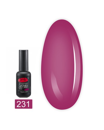 Гель-лак PNB 231/Gel nail polish PNB 231, 8мл