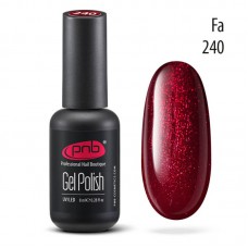 Гель-лак PNB 240/Gel nail polish PNB 240, 8мл