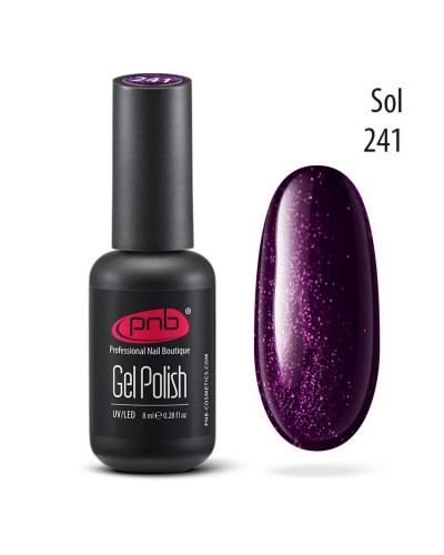 Гель-лак PNB  241/Gel nail polish PNB  241, 8мл