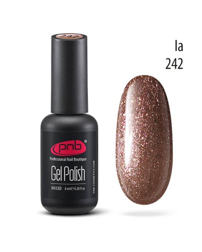 Гель-лак PNB 242/Gel nail polish PNB 242, 8мл