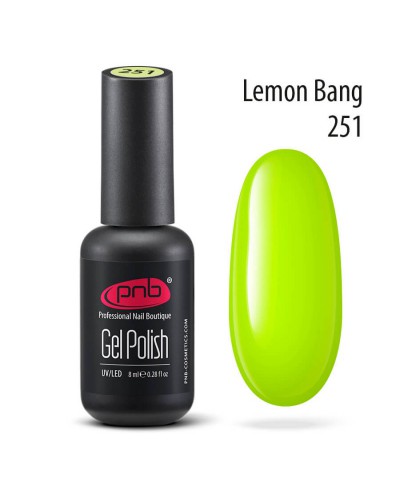 Гель-лак PNB 251/Gel nail polish PNB 251, 8мл