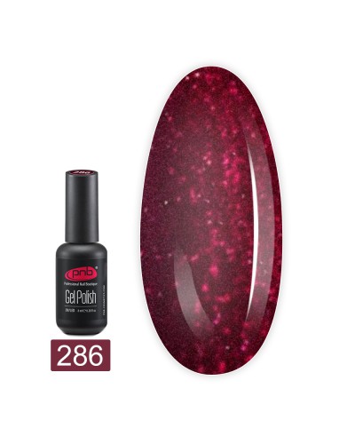 Гель-лак PNB 286/Gel nail polish PNB 286, 8мл