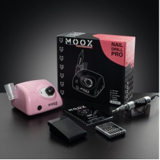 Фрезер для манікюру та педікюру MOOX X800 70Ватт, 50000 об/мин, рожевий