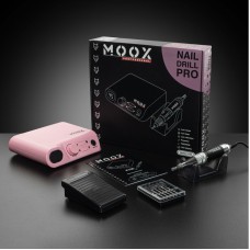 Фрезер для манікюру та педикюру MOOX X100 70Ватт, 50000 об/мин, рожевий