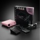 Фрезер для маникюра и педикюра MOOX X100 70Ватт, 50000 об/мин, розовый