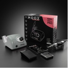 Фрезер для маникюра и педикюра MOOX X800 70Ватт, 50000 об/мин, серый