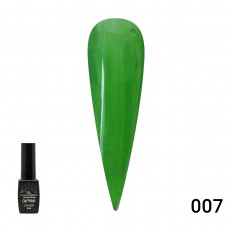 Витражний гель-лак Global Fashion 07 (зелений), 8мл